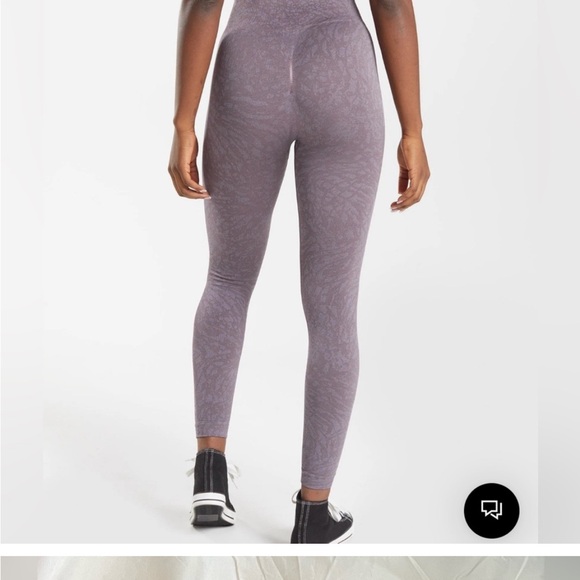 Gymshark Adapt Animal Seamless Leggings - Wild | Musk Lilac size L - Picture 4 of 7